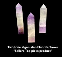 Fluorite from afganistan tower.