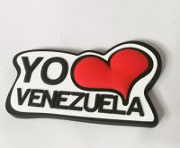 Venezuela สติกเกอร์ติดตู้เย็น PVC นิ่มแม่เหล็กการ์ตูนแม่เหล็กนิ่มสติกเกอร์แม่เหล็กเวนิสอเมริกัน