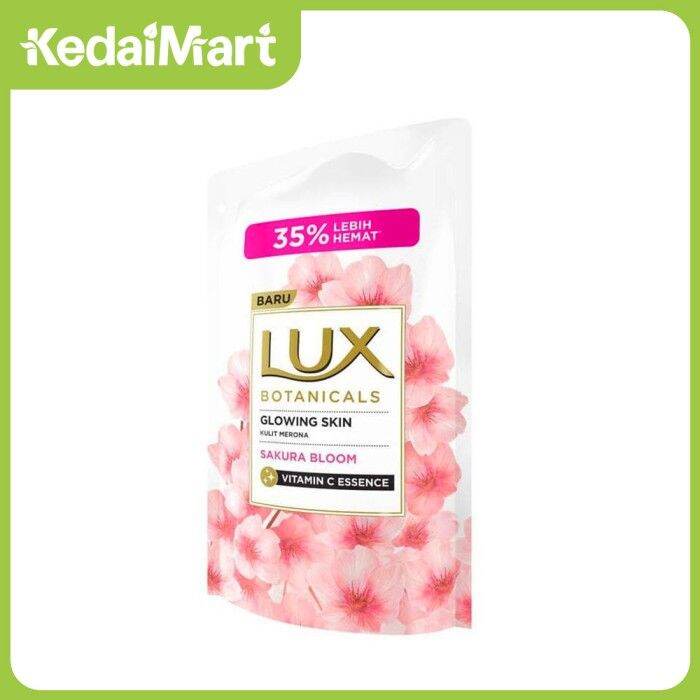 Lux Botanicals Body Wash Sakura Bloom Pouch 900 ml Lazada Indonesia