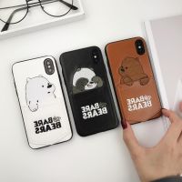 COD DSFGERTGRUER ซองหนัง ความคิดสร้างสรรค์ casing iPhone 13 pro max 11 pro max 7plus iPhone 12 pro max 12 mini 8p xs max xr เคสโทรศัพท์ การ์ตูน หมี กระเป๋าเสื้อ case