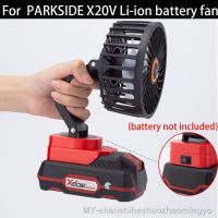 Portable Workshop Jobsite Fan For Lidl Parkside X20V MAX Li-Ion Battery Li-Ion Bare Tool Cordless Fan(Batteries not included)