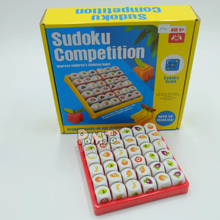 Sudoku Competition เกมซุโดคุบล๊อคผลไม้ น่ารักมากๆ รหัส B046 Lazada.co.th