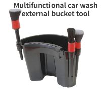 Universal Bucket External Hanging Barrel Organizer Car Detailing Tools Towels Brushes Mitt Fast Easy Storage Kits