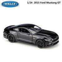 รถของเล่นโลหะรถสปอร์ตโลหะสำหรับเด็กรุ่นคลาสสิก2015ฟอร์ดรุ่น Mustang GT ยานพาหนะดายแคส