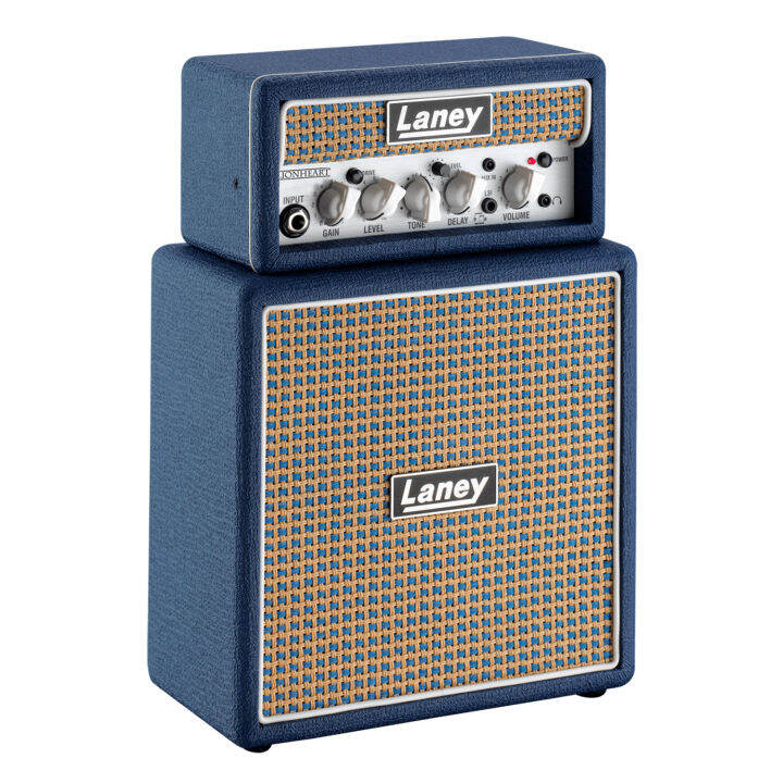 laney-mini-stack-b-lion-แอมป์กีตาร์-mini-stack-6-วัตต์-ลำโพง-3-นิ้ว-4-ตัว-มีเอฟเฟค-delay-ในตัว