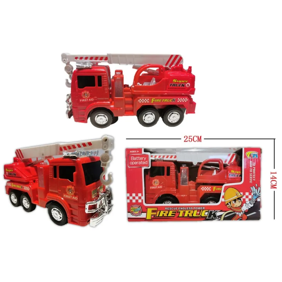 battery powered fire truck