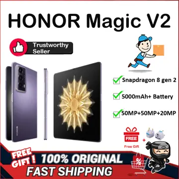 Honor Magic V2 Foldable 5G! Snapdragon 8 Gen 2, 7.92'' OLED Dual Sim  Unlocked