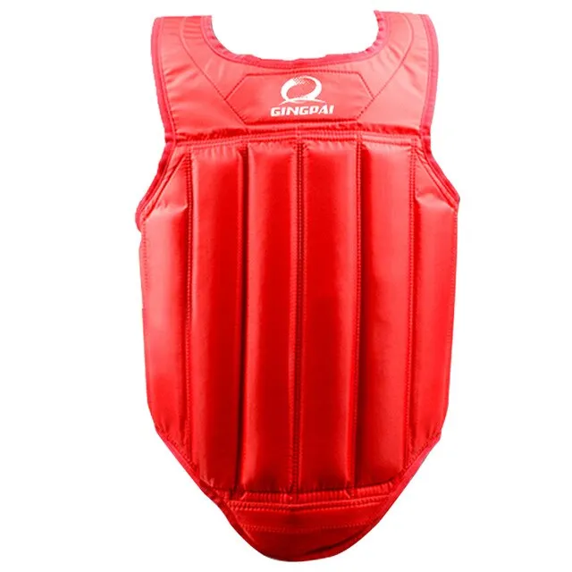 Sanda Martial Arts Chest Guard Boxing Chest Guards Mma Muay Thai Chest Protectors Wushu Vest 