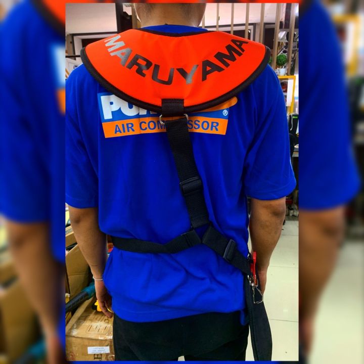 maruyama-สายสะพาย-รุ่น-hanging-strap-400470-สะพายบ่าคู่-น้ำหนักเบา-สวมใส่สบาย-เครื่องตัดหญ้า-แบร์นแท้-japan-จัดส่ง-kerry