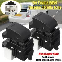 【การจัดส่ง + แฟลช Deal】2Pcs ABS ผู้โดยสารหน้าต่างไฟฟ้าสวิตช์สำหรับ Toyota Tacoma Corolla #84820-12080