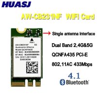 การ์ดอะแดปเตอร์ไร้สายสำหรับ Qca9377 Qcnfa435 Aw-Cb231nf 802.11ac บลูทูธ4.1 433เมตร2.4กรัม/5กรัม Wifi Wlan การ์ด