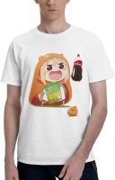 Anime Himouto Umaru-Chan T-Shirt Mens Fashion Round Neck Cotton Tops Summer Short Sleeve Tee