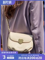 ﹍๑ Bag 2023 new summer niche design ladies student cloud bag all-match single shoulder Messenger bag chain female bag