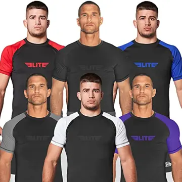 New Jiu Jitsu Rashguard MMA T-shirt +Pants For Men 4PCS/Set Brazilian  Grappling Bjj Boxing Rash Guard Sport Clothing Gym Shorts 