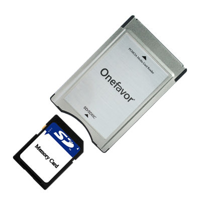 Promotion! ! !SD card adapter onefavor PCMCIA card reader for Benz MP3 memory Free shiping