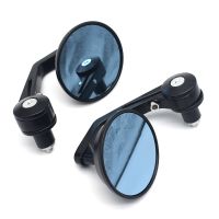 Motorcycle Rear View Side Mirrors 7/8 22mm Handlebar Bar End Mirrors For Harley Suzuki Honda Kawasaki Cruisers Yamaha KTM Mirrors