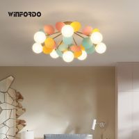 Modern Ceiling Lamp For Childrens Room Aisle Led Decor Chandelier Bedroom Lighting Fixture