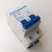 CHINT DZ47-60 C25 AC230/400V 2P 25A Rated Current 2 Pole Miniature Circuit Breaker