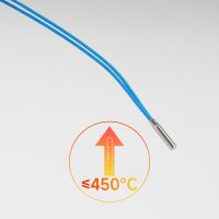 【LZ】 Torlipy PT1000 PT100 3D Printer Thermistor Cartridge Kit For E3D V6 Volcano Heater Block High Temperature Printing Blue Cable