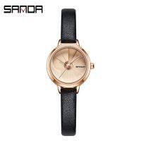 Top SANDA Gold strap Ladies Montre femme ▩✷❁