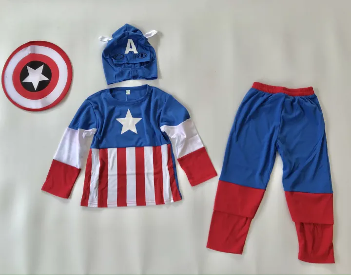 Captain America Costume for kids | Lazada PH