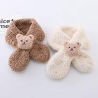 ❉  Kawaii Baby Scarfs Lovely Cartoon Doll Bear Shawls for Toddler Boy Girl Cute Scarf Autumn Winter Warm Baby Clothing Accessories