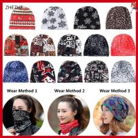 ZHEZHE ผ้าฝ้าย Foulard อบอุ่น หมวกกีฬา วิ่งกลางแจ้ง ผ้าโพกหัวสำหรับจักรยาน คออุ่น ผ้าพันคอปั่นจักรยาน ผ้าคาดศีรษะสำหรับจักรยาน