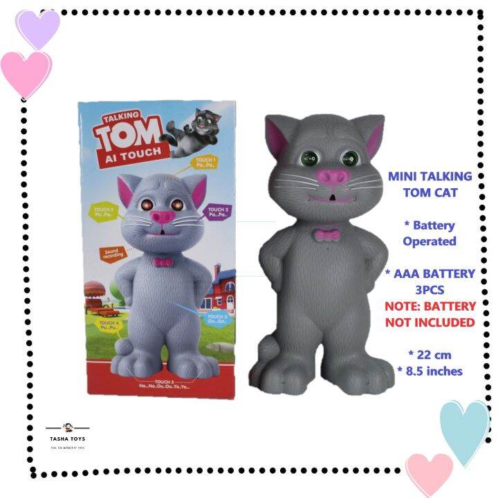 Tasha Mini Talking Tom Cat Toy for Kids | Lazada PH