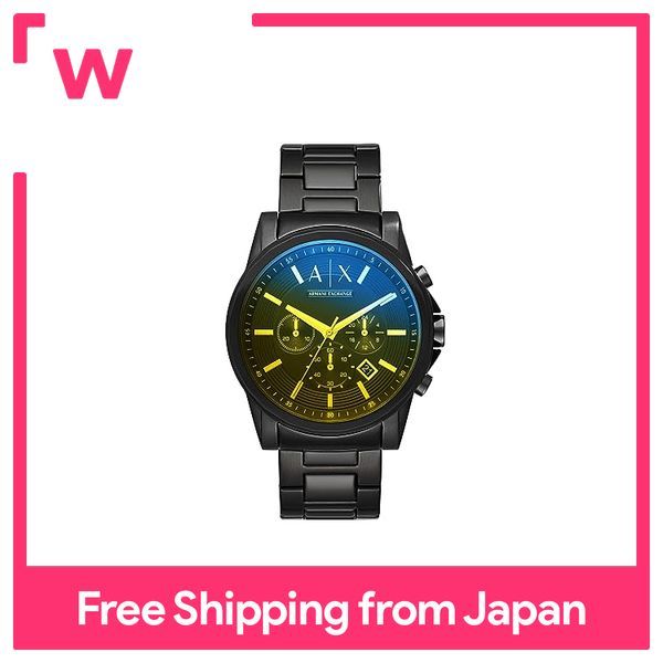 AX Armani Exchange wristwatch AX2513 men s black Lazada