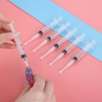 hot【DT】 5pcs 2ml Reusable Plastic Syringe Refilling Bottle Spray Perfume BottleTravel Needle Tube Dispensing Required Tools