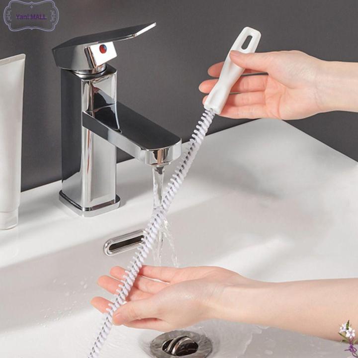 NEW 45CM Pipe Dredging Brush Bathroom Hair Sewer Sink