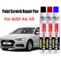 ปากกาซ่อมสีรถยนต์สำหรับ Audi A4 A5 Paint Fixer Repair Touch-Up Pen Black White Red Blue Grey Paint Care Accessories-Xdeiu