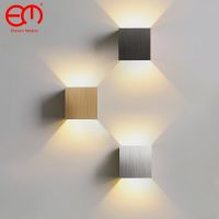 6W Up And Down Wall Lamps Gold Silver LED Aluminium Wall Light LED Wall Lamp For Bedroom Living Room Corridor Aside Lighting