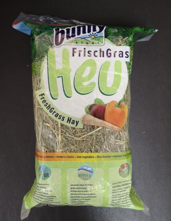 หญ้าบันนี่-เนเจอร์-bunny-nature-heu-freshgrass-hay-vital-vegetables-500g