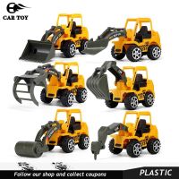 Car Toys 6PCS 1:64 Vehicle Truck Car Model Plastic Construction Bulldozer Engineering Model Toy Cars for Kids Children Boys Gift toys for boys toys fo