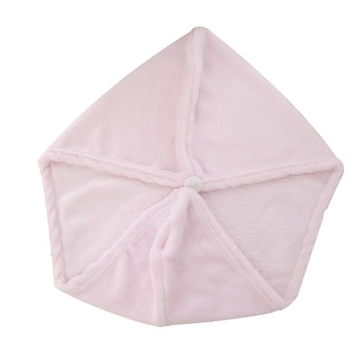 หมวกให้ผ้าเช็ดตัวดูดซับแห้งผ้าโพกศรีษะสำหรับที่เช็ดผมไมโครไฟเบอร์สินค้าจาก Rinhoo