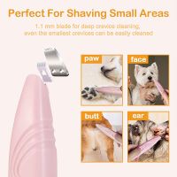 Dog Grooming Clippers Cats Hair Trimmer for Cat Dog Low Noise Not Scare Pet for Trimming Dogs Hair Around Paws Eyes Ears Face