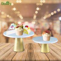 Dolity 2ชิ้นแท่นตั้งเค้กสำหรับบ่ายอุปกรณ์ชงชาคริสต์มาสปีใหม่ชิ้นกลาง