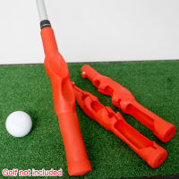 Beginners Rubber Golf Swing Grip Trainer Right Left Hand Gesture Alignment Non Slip Teaching Aid Club Wear Resistant Outdoor