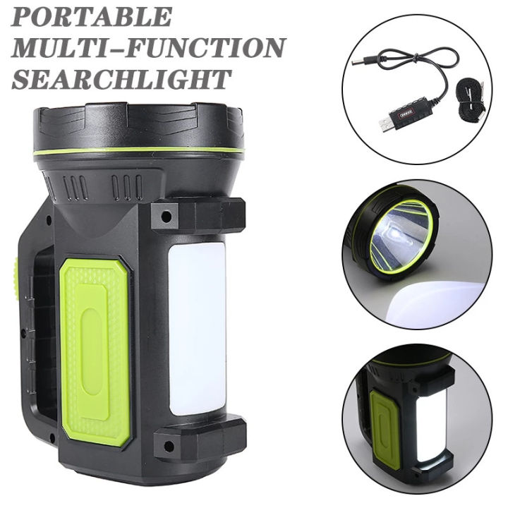 powerful-led-flashlight-torches-strong-searchlight-waterproof-usb-rechargeable-spotlight-long-range-hunting-lamp-with-side-light