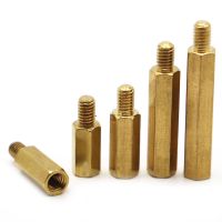 M2 M2.5 M3 M4 M5 Brass Hex Male Female Standoff Board Rack Stud Hexagon Threaded Pillar PCB Column Motherboard Spacer Bolt Screw Screw Nut Drivers