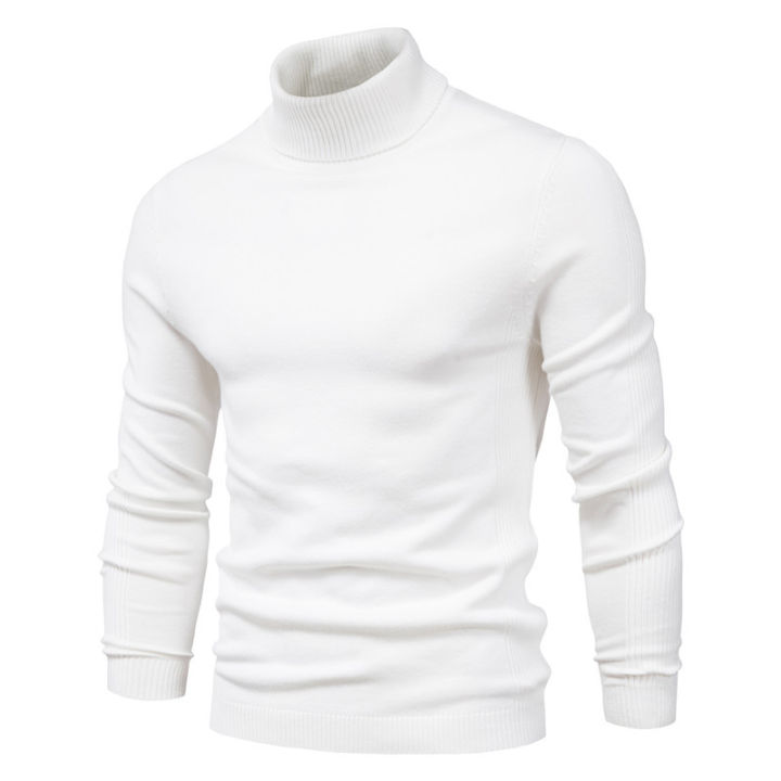 hnf531-okamoto-เสื้อคอเต่าชาย-ผู้ชายสีทึบ-pullover-คอสูงผู้ชายเสื้อกันหนาวลำลองผู้ชายเสื้อกันหนาวคอเต่า-เสื้อกันหนาว-ผช-เสื้อกันหนาว-เกาหลี