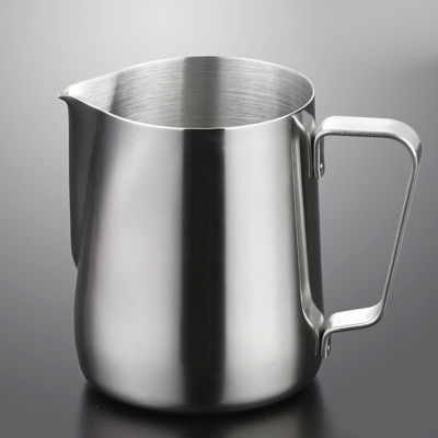 100-1500ML Milk Jug Stainless Steel Frothing Pitcher Pull Flower Cups Coffee Milk Frother Mug Latte Art Milk Foam Tool Coffeware