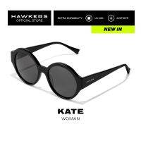 HAWKERS KATE แวนกันแดด ป้องกันรังสี UV400 สินค้าทางการ ออกแบบในสเปน สีดำ สำหรับ ผู้ชาย และผู้หญิง ทุกเพศ HKAT21BBX0