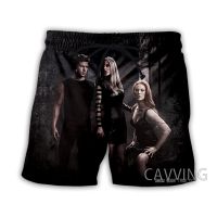 3D Printing TV True Blood Beach Shorts สตรีทแวร์กางเกงขาสั้นแห้งเร็วกางเกงขาสั้นกีฬา XS-5XL