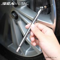 【LZ】♙∈  SEAMETAL-Car Pneu Caneta De Pressão De Ar Detector De Motor Do Veículo Mini Medidor De Teste Caneta Calibre Verificação Rápida 5-50PSI