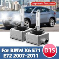 2ชิ้น D1s 6000K ไฟหน้าซีนอนซ่อนหลอดไฟ Dc12v ไฟหน้า35W สำหรับ Bmw X6 E71 E72 2007 2008 2009 2010 2011