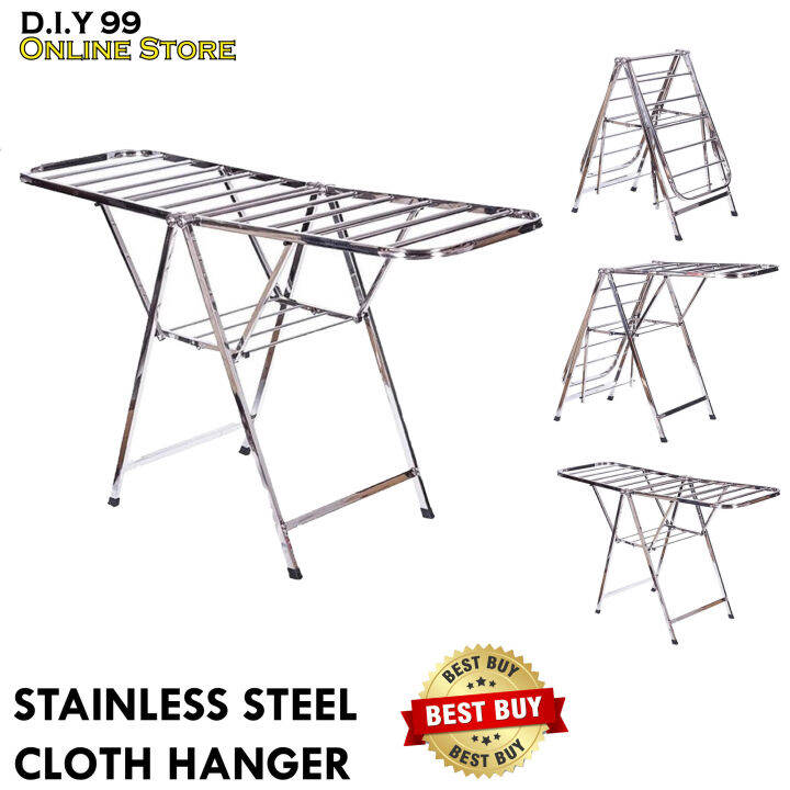 Stainless Steel Cloth Hanger Foldable / Baby Cloth Hanger / Cloth