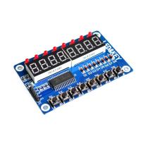 TM1638 Module Key Display For AVR New 8-Bit Digital LED Tube 8Bit