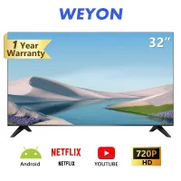 WEYON ทีวี 40 นิ้วถูกๆ Smart TV โทรทัศน์จอแบน  แอนดรอย สมาร์ททีวี HD Ready YouTube/Internet/Wifi ฟรีสาย HDMI (2xUSB, 2xHDMI) รับประกัน 1 ปี
